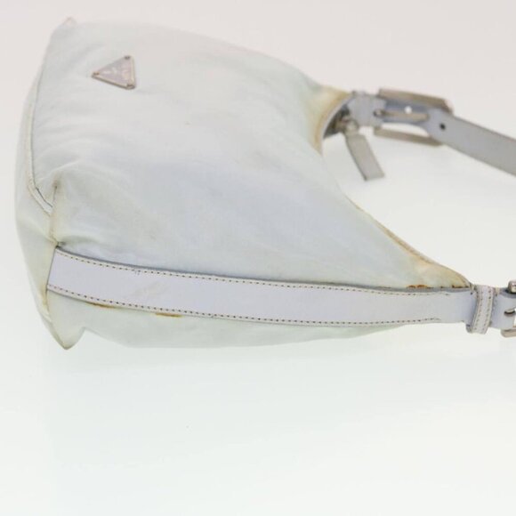 PRADA Shoulder Bag Nylon Light Blue Auth - Picture 6 of 7